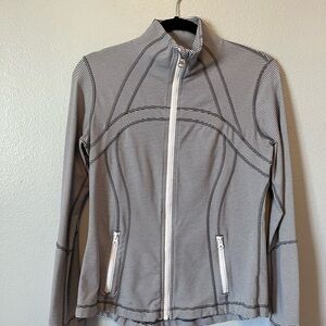 Lululemon Define Jacket Tonka Stripe Sz 10
